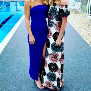 Blue dress only worn once